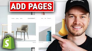 How to Add Pages to Shopify Store & Navigation Menu (Quick Tutorial) screenshot 3