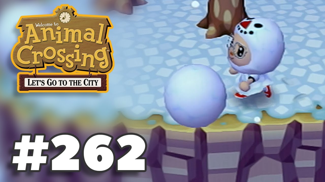 Snowball Fail Animal Crossing City Folk (Let's Play Ep 262) YouTube