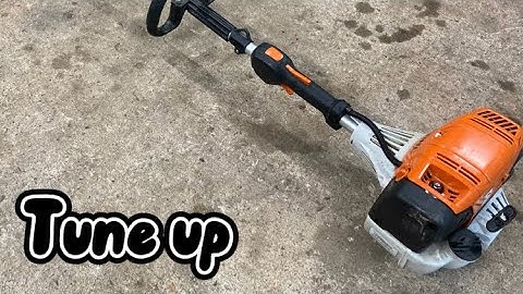 How to do a Tune up on a weed eater (Stihl Fs91r)