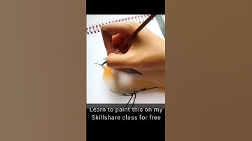 How to draw a sparrow | watercolor Painting |300 GSM Watercolor Sketchbook | MENORAH STATIONERY