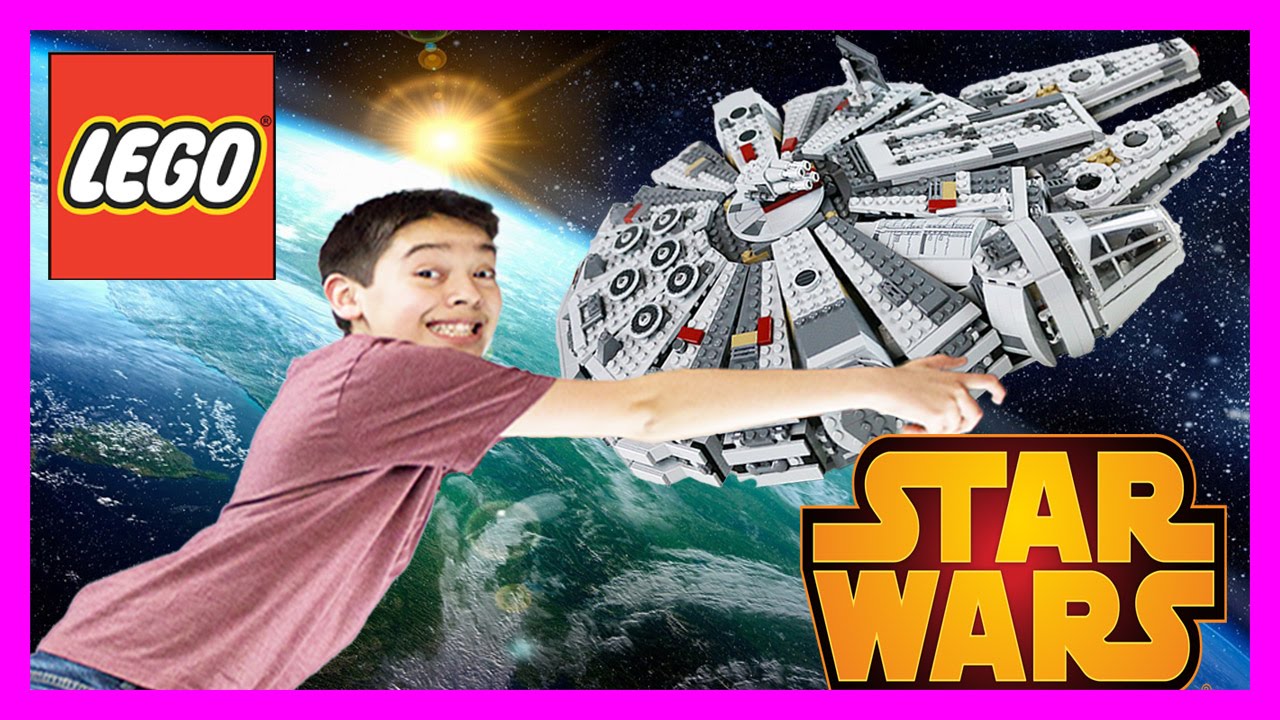 building toys for 3 year olds The Force Awakens MILLENNIUM FALCON LEGO Star Wars Set 75105 - Time-lapse Build,Unboxing & Review