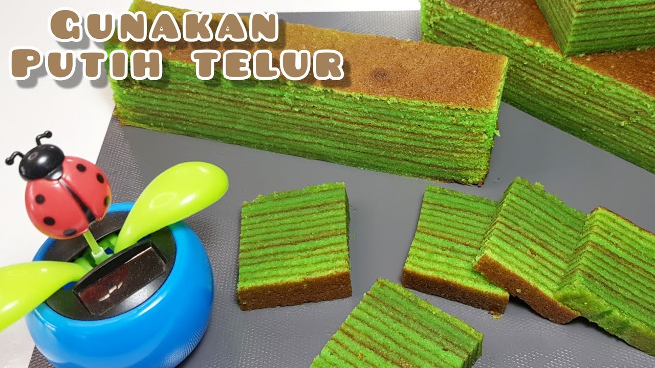 Lapis Legit Pandan Putih Telur || WimRini Kitchen