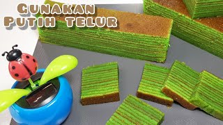Lapis Legit Pandan Putih Telur || WimRini Kitchen