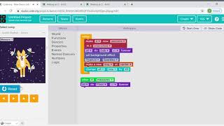 Making a new dance project on Code.org screenshot 2