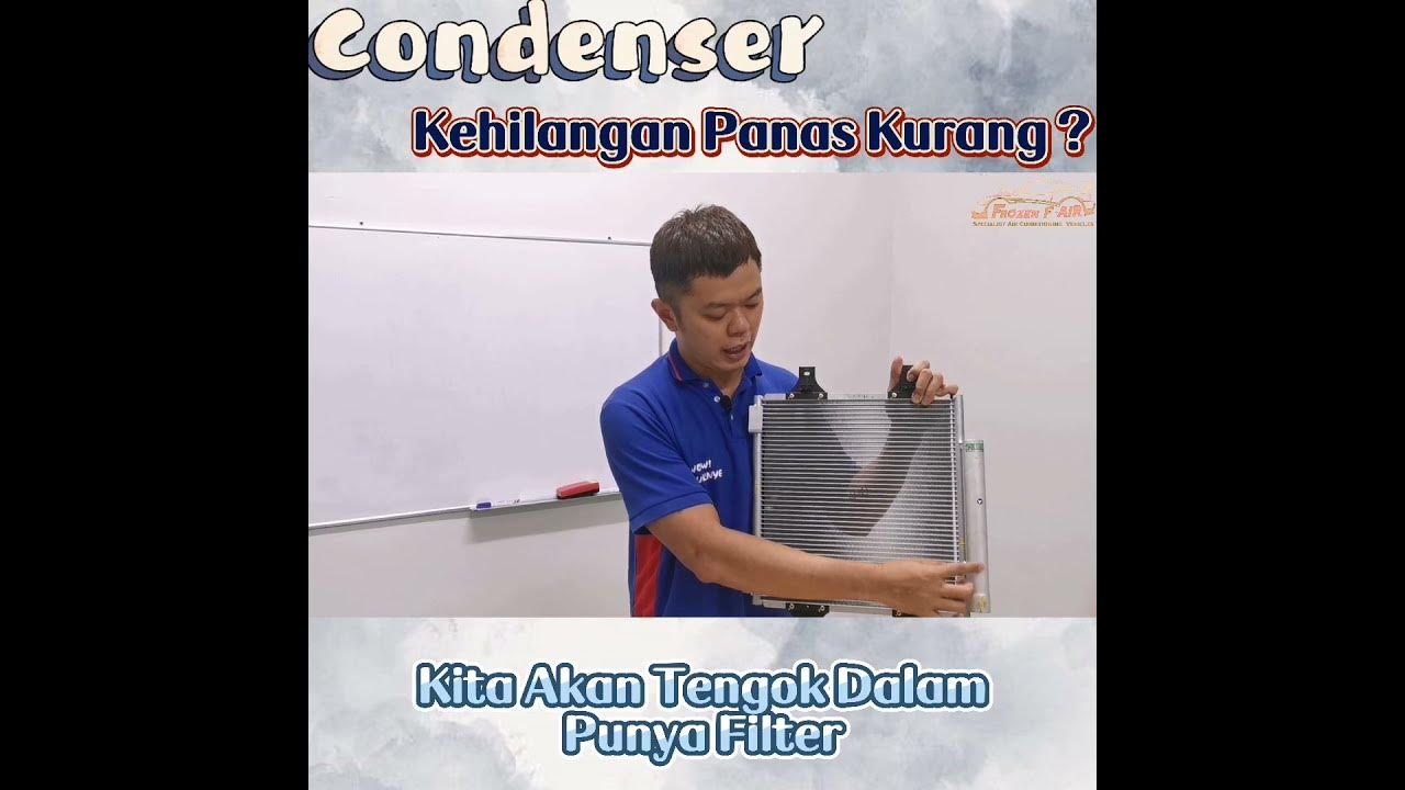 perodua axia condenser bocor jadi tengah hari air cond tak sejuk