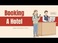 Booking a Hotel Room For Travel | English Podcast For Learning English | English Leap Podcast