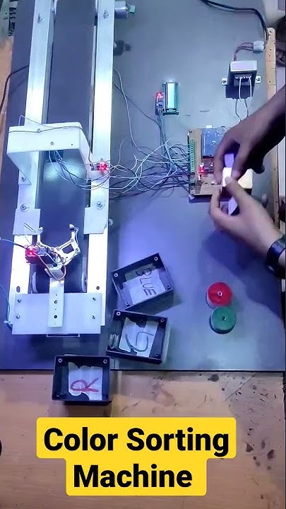 Arduino Color Sorting Machine - YouTube