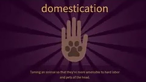 Watch How to make " domestication " in Little alchemy 2 chits and hints