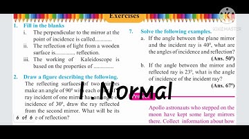 8th.16.Reflection of light part 2