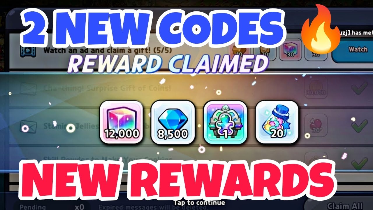 2 New COOKIE RUN KINGDOM CODES | COOKIE RUN KINGDOM | new crk code ...