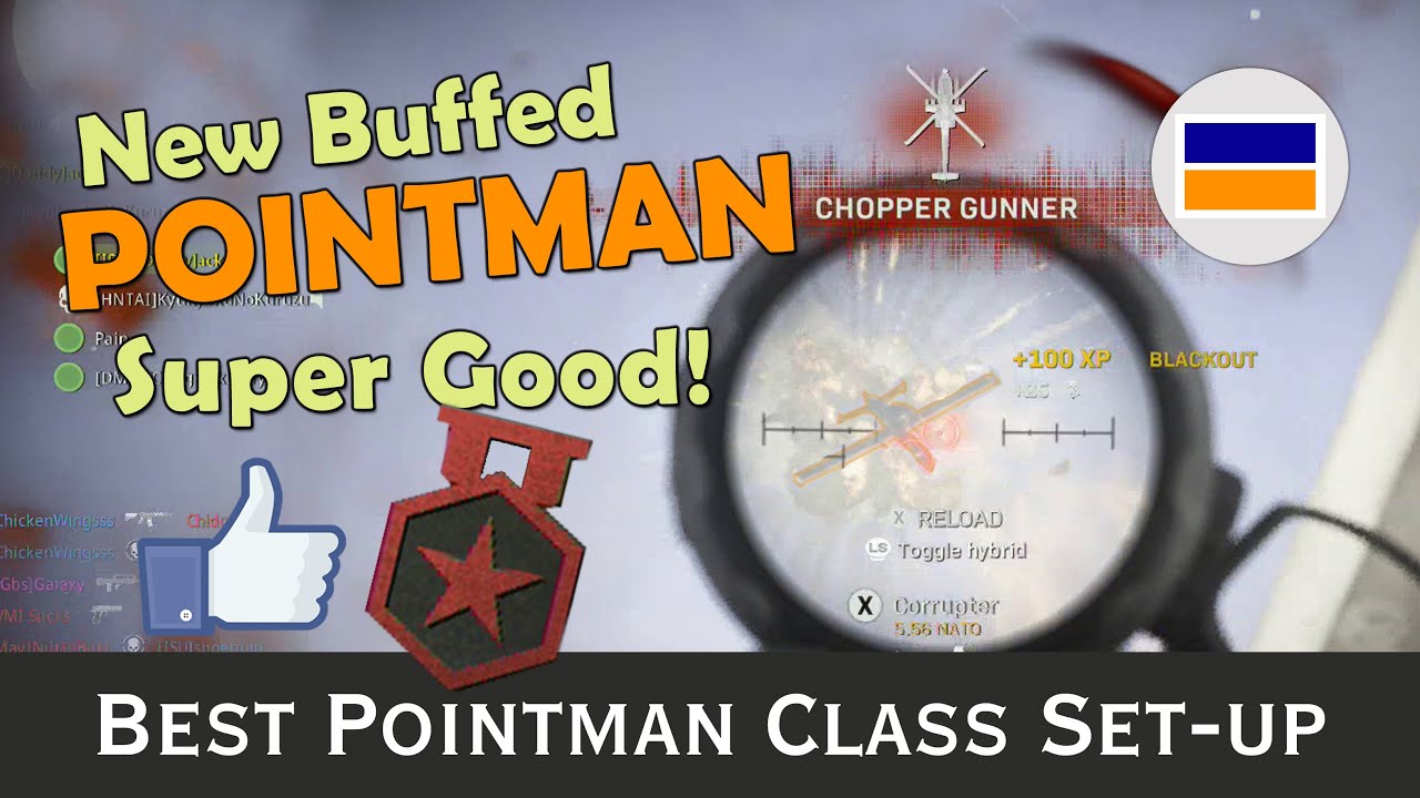 Best Pointman Class Setup - New Buffed Pointman Is Insane! - Best Perk In Game?