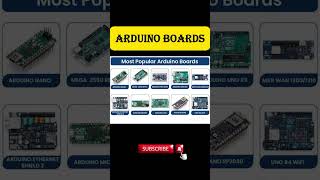 Types of Arduino boards #arduino #arduinoproject #arduinouno #arduinoideas #arduinobeginnerproject