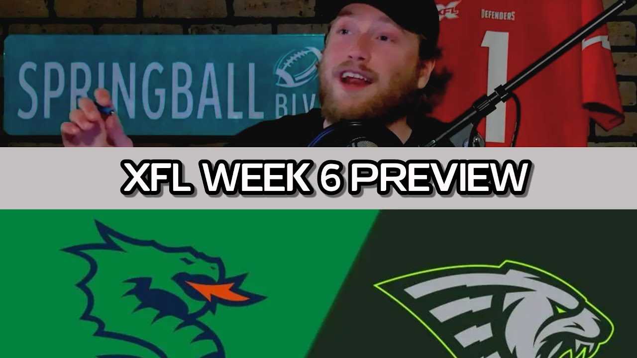 Betting XFL Week 6 | Sea Dragons-Guardians | Springball Boulevard Scenes