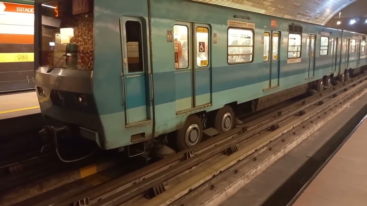 Trenes por estación San Pablo (Línea 5).