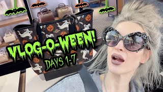 VLOG-O-WEEN 2025 WEEK 1!!! Boo Baskets, Halloween Purse Shopping & MORE!