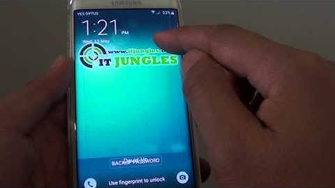 Samsung Galaxy S6 Edge: How to Enable / Disable Weather Widget Display on Lock Screen