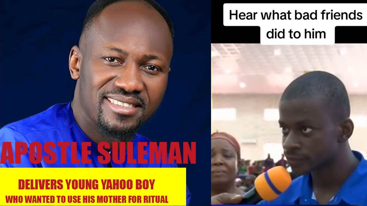 Suleman Rahoo APOSTLE SULEMAN DELIVERS A YOUNG YAHOO BOY WHO TRIED USING HIS MOTHER ...