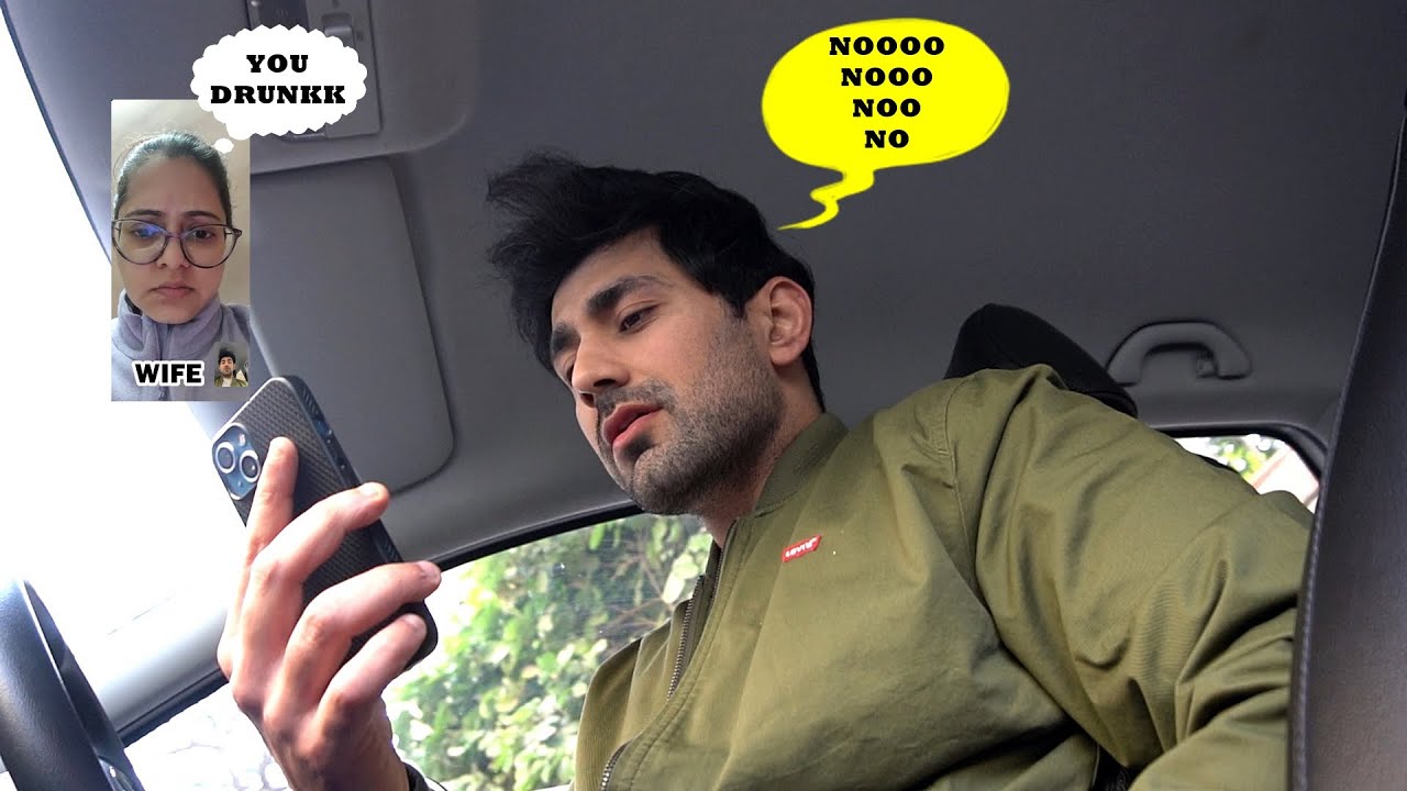 DRUNK PRANK ON MY WIFE | Prank ON WIFE