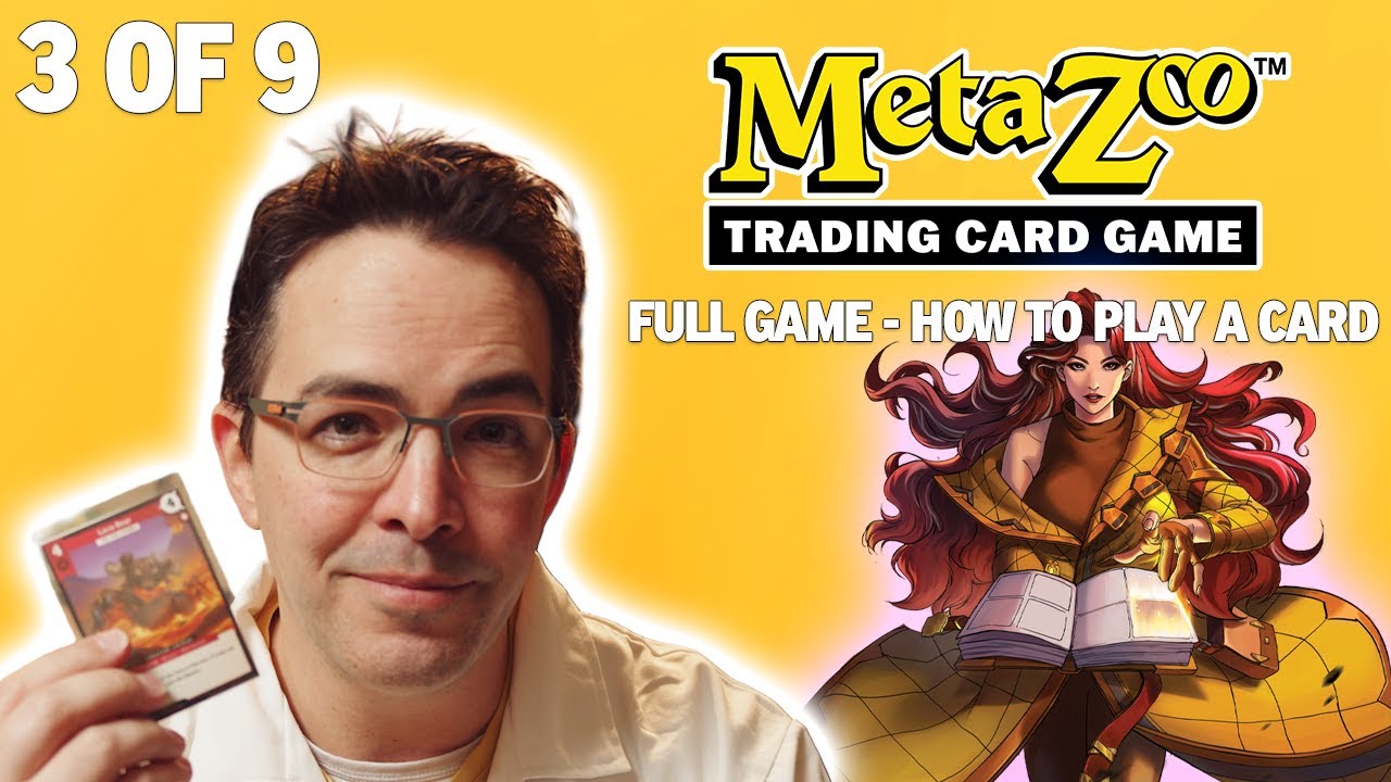 How to Play a Card (3 of 9) | Full Game Version | MetaZoo TCG Learning Lab