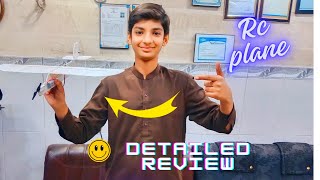 How to Make Rc plane |Detailed review |Creative Shehroz #pakistan #plane #viral