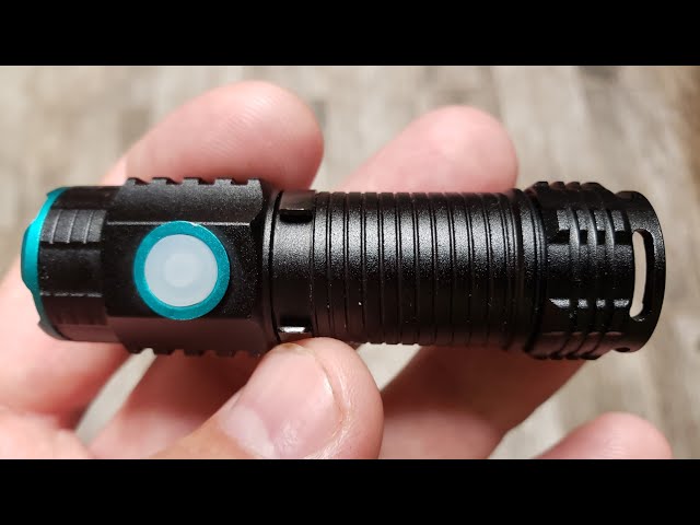 ARCEE Rechargeable Flashlight, Compact EDC LED Flashlight with