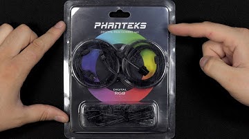 Phanteks Digital RGB Combo LED Strips - Unboxing & Testing