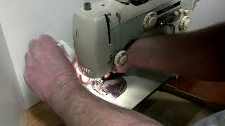 Vintage Necchi Automatica Supernova Ultra Cam Sewing Machine 35-0284966