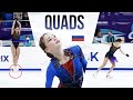 Quads in JGP Krasnoyarsk 2021 (scores) junior women Akatyeva, Samodelkina