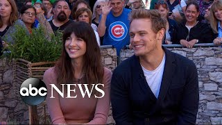 Sam Heughan and Caitriona Balfe dish on the new season of 'Outlander'