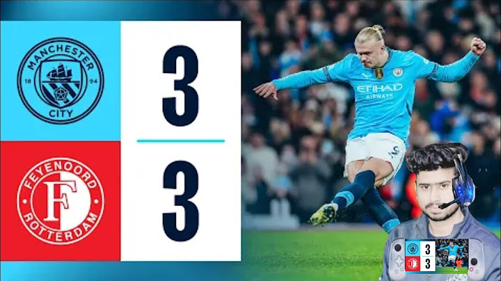HIGHLIGHTS | Man City 3-3 Feyenoord | Haaland (2), Gundogan, Hadj-Moussa, Gimenez, Hancko Goals