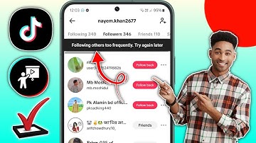 How to Fix TikTok Following others too frequently. Try again later Problem