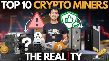 TOP 10 Most Profitable Crypto Miners to buy now 💥 Crypto Mining India