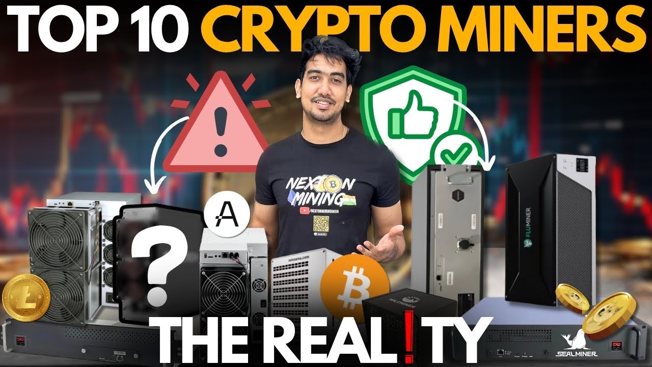 TOP 10 Most Profitable Crypto Miners to buy now 💥 Crypto Mining India