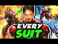 All IRON MAN Suits in the MCU: Mark 1  - 85 in Avengers Endgame (2008 - 2019)