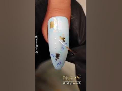 Пошаговый дизайн для ногтей! - YouTube
