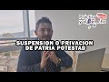 SUSPENSION O PRIVACION DE PATRIA POTESTAD