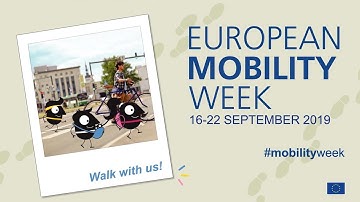 Walk with us! EUROPEAN MOBILITY WEEK 2019