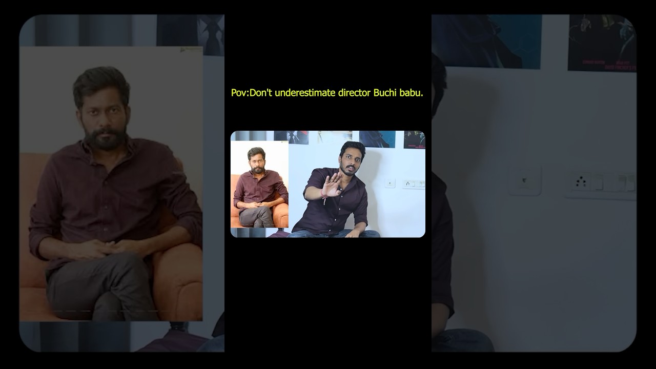 Buchi Babu Sana Mass Chustharu RC16 Lo ❤️🔥 | 