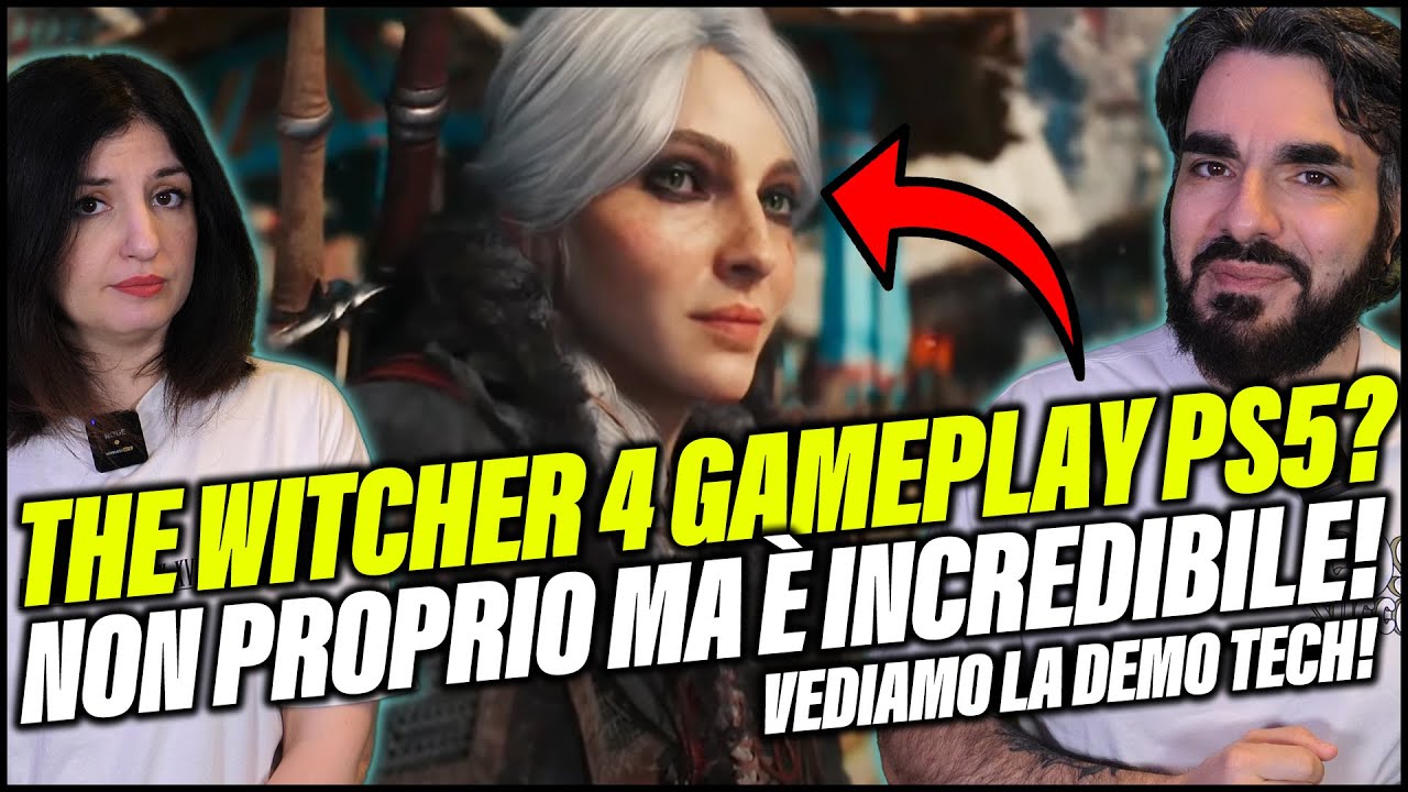 ASSURDO THE WITCHER 4: È QUESTO IL GAMEPLAY SU PS5? (Unreal Engine 5.6 PS5 Tech Demo)