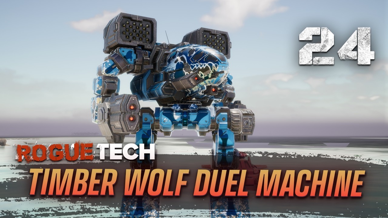 The Timber Wolf Hits Different Now - Battletech Modded / Roguetech 24