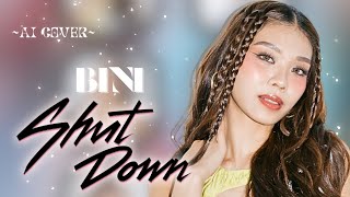 BINI - 'Shut Down' by BLACKPINK (AI Cover) Resimi