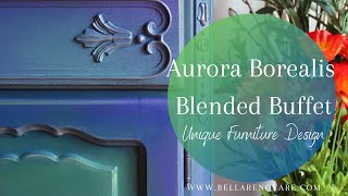 Aurora Borealis Blended Buffet With Mineral Chalk Paint