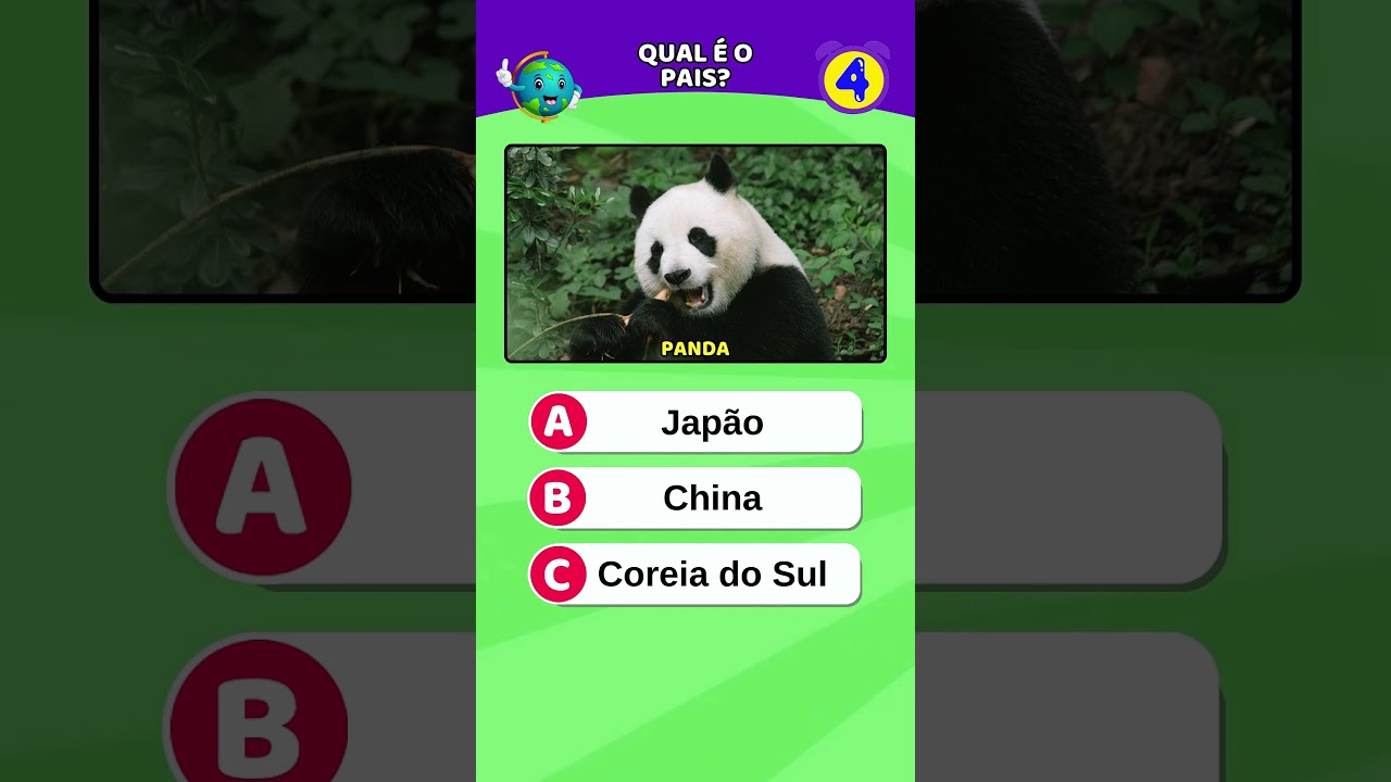 Adivinhe o país pelo animal