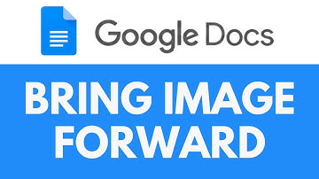 How To Bring Image Forward in Google Docs | Position Image in Front | Google Docs Tutorial