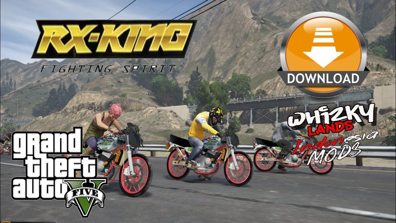 Yamaha RX  KING  DOWNLOAD LINK GTA  V MODS  YouTube