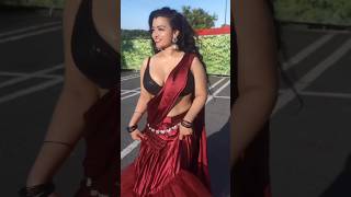 hot model #viral #shortsfeed #shorts fashion trends 2023 dresses saree draping hindi web series