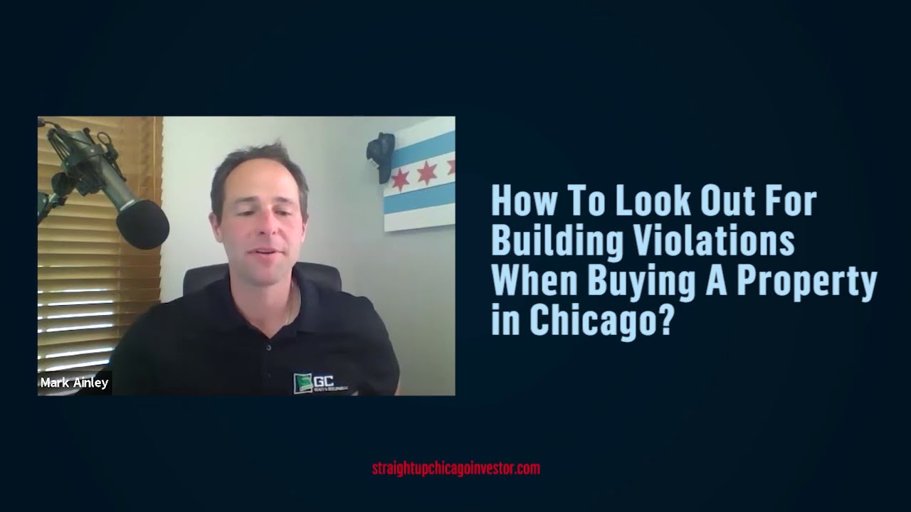 How To Look Out For Building Violations When Buying A Property in Chicago YouTube