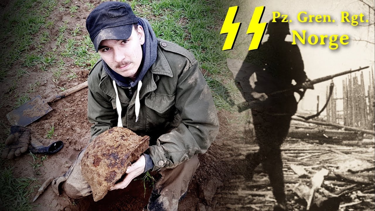Metal Detecting WW2 - German Helmets - Waffen SS NORGE TAG [ HUGE WWII DUMP DISCOVERED ] - PART 2