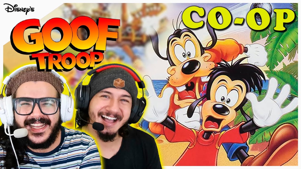 ESSE CO-OP É CLÁSSICO! Jogamos: Goof Troop Co-op - ATÉ ZERAR! Gameplay SNES