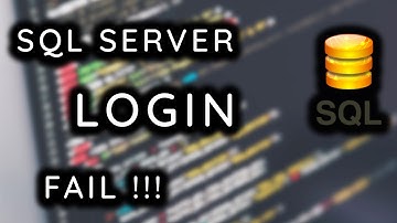 SQL Server - Error 18456 Solución - Logeo fallido